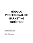 Marketing Turístico - IES Cánovas del Castillo