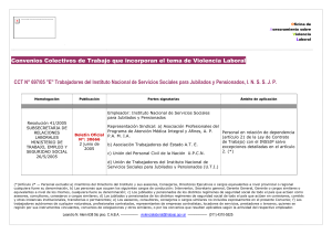 “E” Trabajadores del Instituto Nacional de Servicios Sociales para