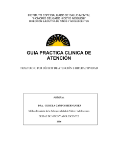 guia practica clinica de atención
