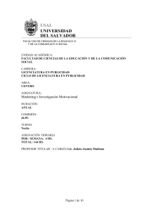 Marketing e Investigación Motivacional