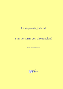 Las medidas autosatisfactivas y la discapacidad