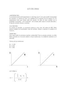 Para que un voltaje de 4.5 volts, qué corriente circula por el circuito?