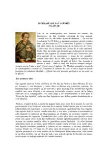 biografía de san agustín - Iglesia en Villahermosa