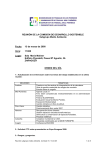 REUNIÓN DE LA COMISIÓN DE DESARROLLO SOSTENIBLE