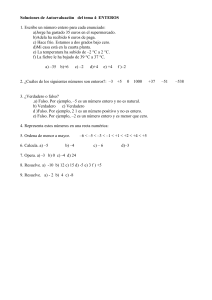 Soluciones de Autoevaluación del tema 4