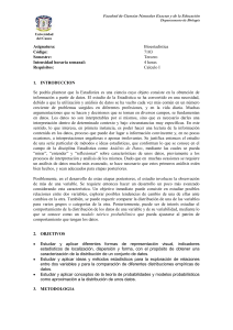 Asignatura - Departamento de Biología