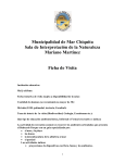Ficha para colegios - Mar Chiquita digital