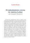 El endeudamiento externo de América Latina