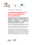 24/May/2013 Luis Bassat inaugura la 18 edición de la Gala de la