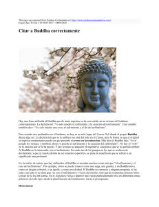 Citar a Buddha correctamente : Estudios Contemplativos : http