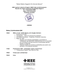 IEEE Teacher In-Service Program Training