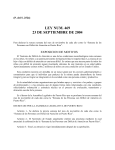 Ley Núm. 469 - Oficina de Servicios Legislativos