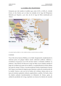 La Guerra del Peloponeso