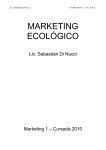 MARKETING ECOLÓGICO (Sebastián DI Nucci)