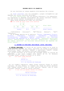 resumen de las funciones sintácticas