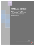 manual curso access y excel