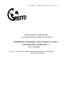 1. Economía especulativa y dólares del narcotráfico