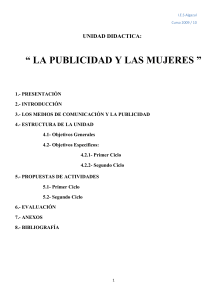 la publicidad y las mujeres