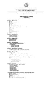 Unidad 1. Puntuación