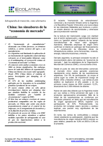 Salvaguardia de transición, como alternativa