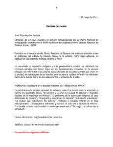 30 de mayo de 2006 - Páginas Personales UNAM