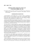 Res. Conj. Núm. 119 de 2016 - Oficina de Servicios Legislativos