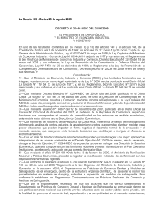 La Gaceta 164 &ndash;Lunes 24 de agosto 2009