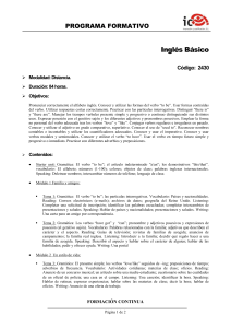 Inglés Nivel Básico - Formatika Grupo. Soluciones Formativas