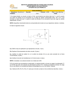 Ejercicios de Aplicaciones no-lineales de los Amplificadores