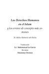 LOS DERECHOS HUMANOS EN EL ISLAM y los errores de