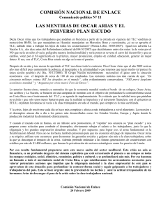 comisión nacional de enlace - Los pobres de la tierra.org