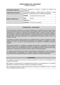 comportamiento del consumidor