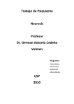 Trabajo de Psiquiatría Neurosis Profesor Dr. German Antonio