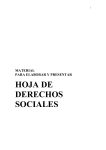 Hoja de Derechos