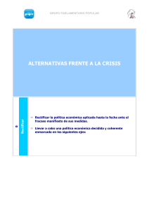 Alternativas frente a la crisis
