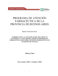 Informe Final - Colegio de Farmacéuticos de la provincia de Buenos
