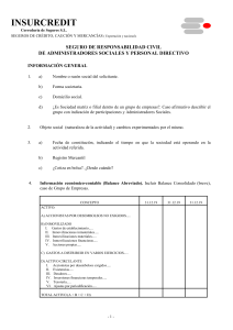 cuestionario - Insurcredit