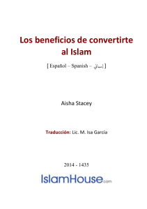 Los beneficios de convertirte al Islam