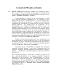 Economía de Mercado con Justicia Social - Fredo Arias-King