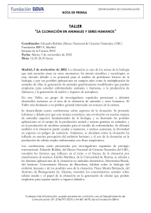 La clonación en animales y seres humanos