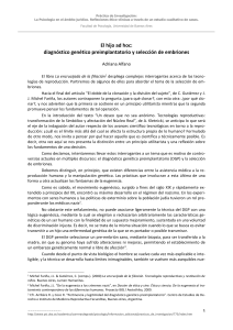 El hijo ad hoc - Universidad de Buenos Aires