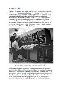 La historia de Unix