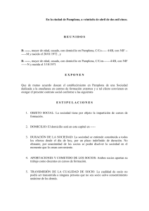 Modelo de Contrato Privado Sociedad Irregular