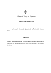 PROYECTO DE RESOLUCION La Honorable Cámara de Diputados