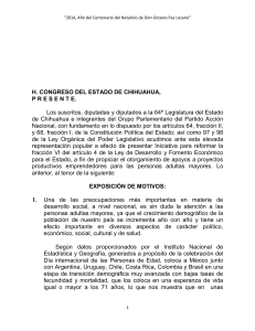 h. congreso del estado de chihuahua