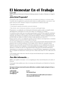 2006 Verano El bienestar En el Trabajo - Med-1