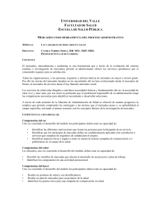 02-Las variables de mercadeo en salud