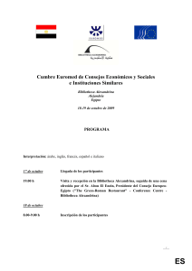 Cumbre Euromed de Consejos Económicos y Sociales e