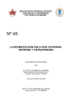 la reumatología enla vida cotidiana: artrosis y osteoporosis