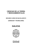 Programación Nueva Exedra Ciencias de la Tierra 2º Bach. Galicia
